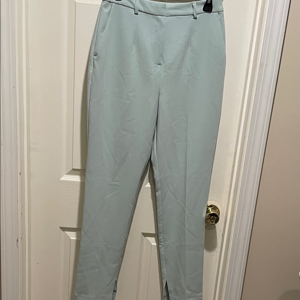 Topshop mint green pants